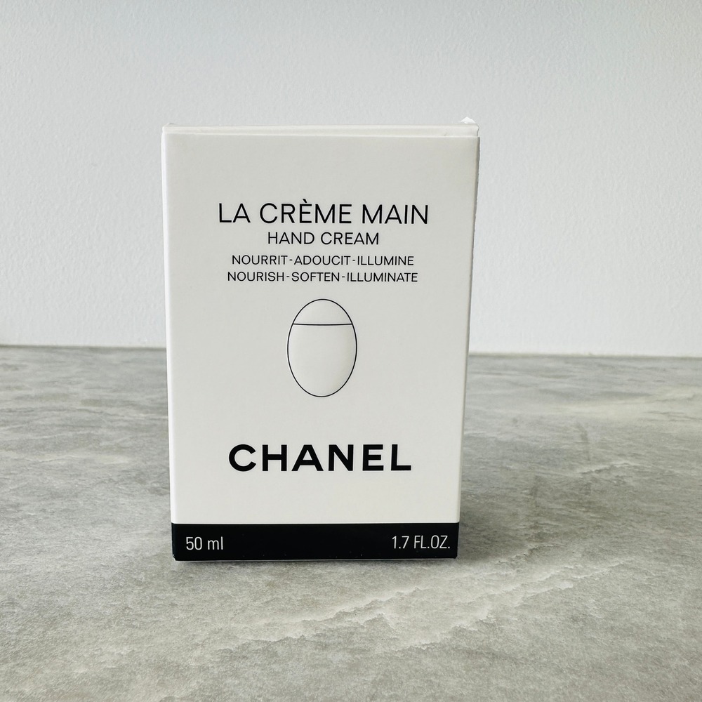 Chanel La Creme Main Hand Cream 50ml 1.7oz Nourish Soften Illuminate‎ New In Box